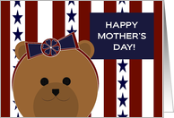 Across the Miles - Wish Your All-American Mom a Happy Mother’s Day card