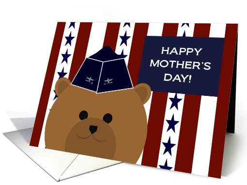 Wish An All-American a Happy Mother's Day from Air Force Officer card
