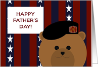 Wish Your All-American Dad a Happy Father’s Day from Army Officer card