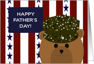 Wish Your All-American U.S. Army Member Dad a Happy Father’s Day card