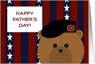 Wish Your All-American U.S. Army Officer Dad a Happy Father’s Day card