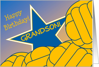 Wish Happy Birthday to Your Water Polo Player Grandson! card