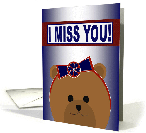 Wonderful Girlfriend - Proud of You & I Miss You! card (1059735)