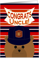 Uncle - Congrats Your Recognition/Award - E.M.T. Bear card