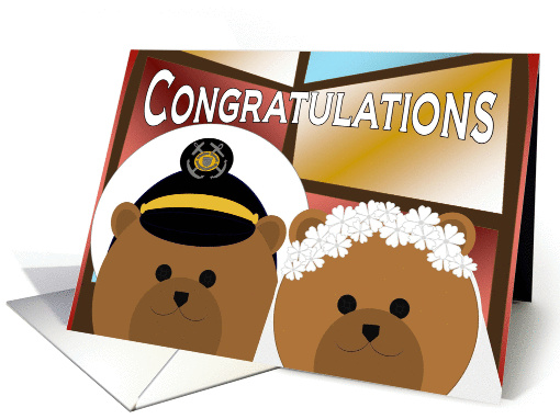Wedding Congratulations - Coast Guard Enlisted Groom &... (1067801)