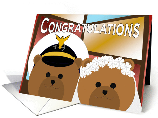 Wedding Congratulations - Coast Guard Officer Groom &... (1067803)