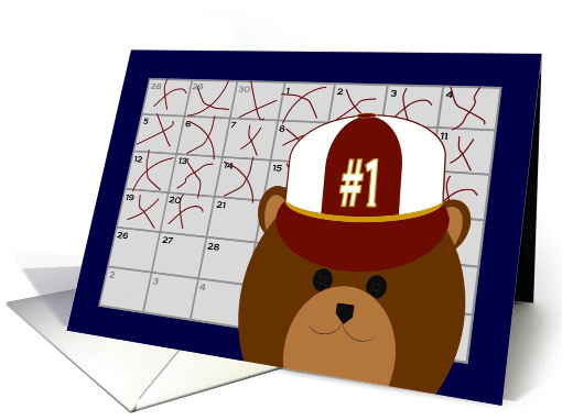 Calendar Counting Down! - For #1 Honey Bear/Husband card (1099776)