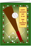 Happy Father’s Day to my Dad & Favorite Coach! - baseball card