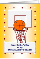Happy Father’s Day to my Dad & Favorite Coach! - basketball card
