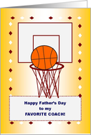 Happy Father’s Day to my Favorite Coach! - basketball card