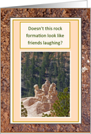 Only Natural to Miss My Friend, My Rock! - Miss You Friendship Card