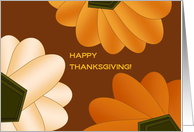 Happy Thanksgiving Pumpkin Card