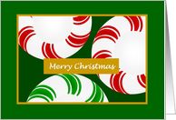 Across the Miles - Peppermint Merry Christmas card
