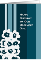 Happy Birthday to Our December Girl! Narcissus from All of Us card