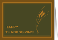 Happy Thanksgiving - From All of Us card
