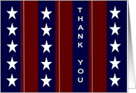 Stars and Stripes - Veterans Day card