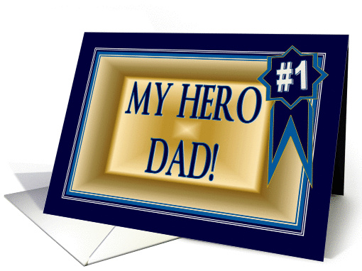 Congratulate Your Dad on an Award - Father card (918577)