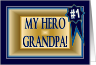 Congratulate Your Grandpa on an Award - Grandfather/Grandpa card