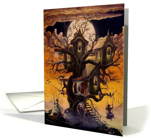 Haunted Tree House card (764281)
