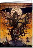 Haunted Tree House card