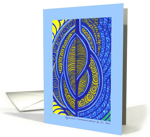 Aquarius Communication by Sri Devi card (834499)