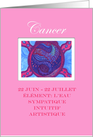 Cancer French Zodiac by Sri Devi card