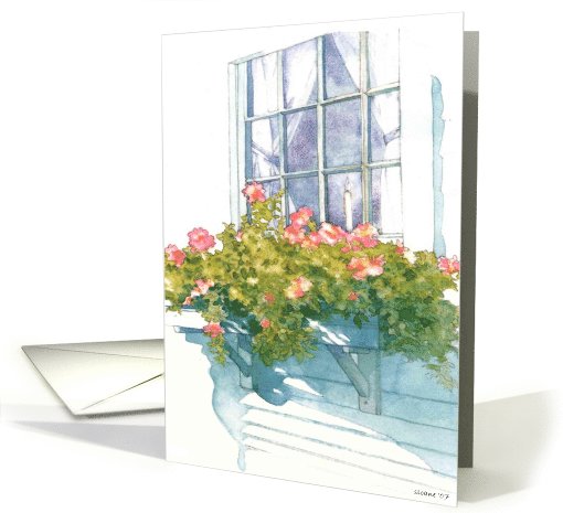 watercolor landscaps card (771518)