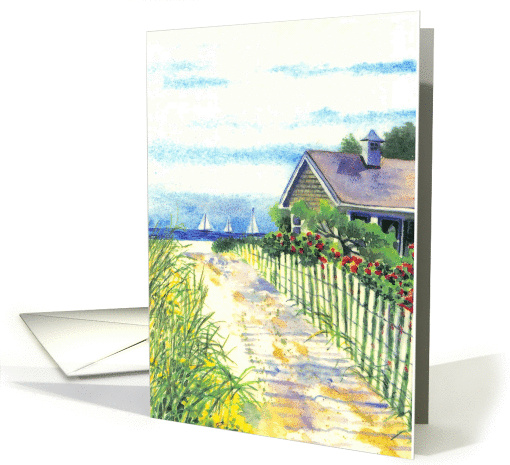 beach house card (890411)