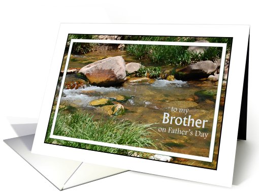 To Brother on Father's Day card (797321)