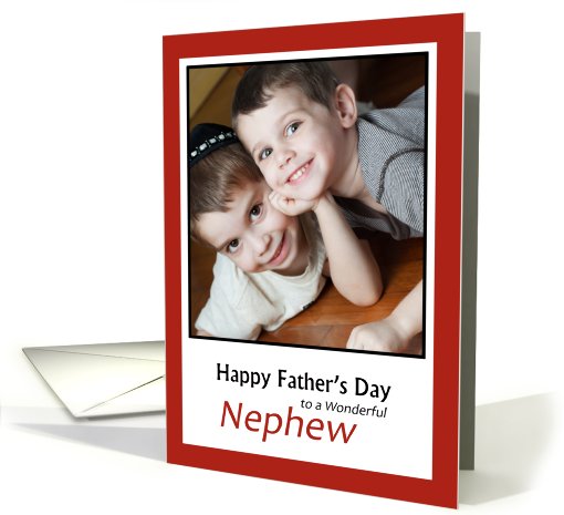 For Nephew on Father's Day - Add a photo card (926446)