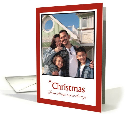 Christmas greeting photocard for new address card (976421)