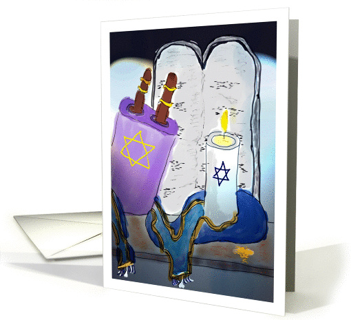 On the occasion of your father's yahrzeit card (941605)