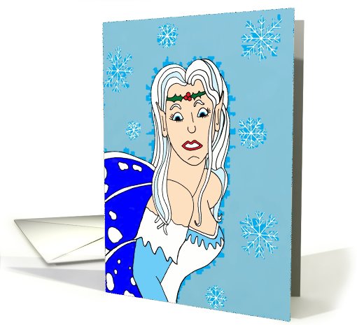 Yuletide Ice Fairy card (806964)