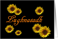 Lughnasadh Sunflowers card