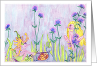 Happy Birthday Garden of Fairies card