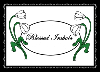 Blessed Imbolc White...