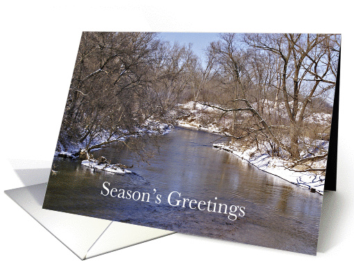 Season's Greetings Snowy River Winter card (1171348)