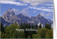 BIrthday For A Male Friend Grand Tetons card