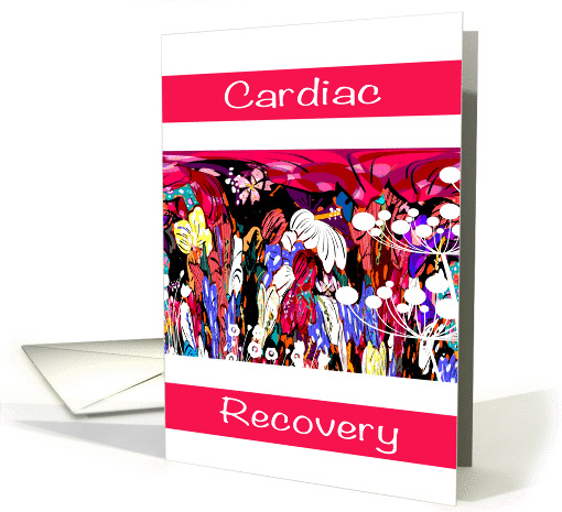 Cardiac recovery, bright colors, flower design, pink,... (1010061)