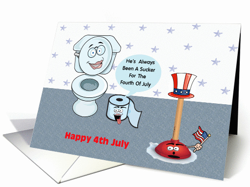 Fourth of July humor, invitation, take the plunge... (906602)