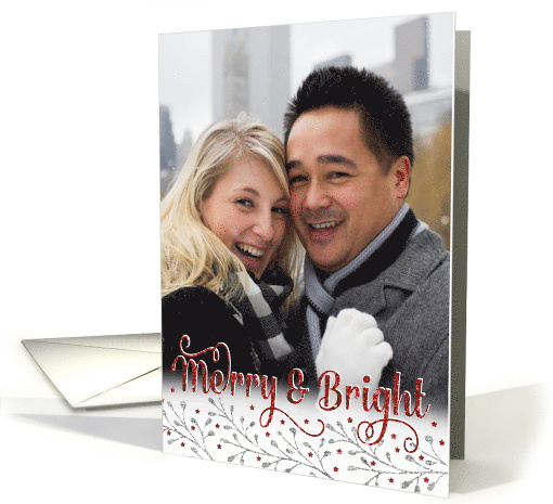 Custom Christmas Photo Card - Add Your Own Photo - Merry... (1407722)
