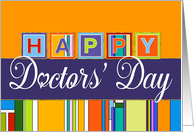 Doctors’ Day - Bold Colors card