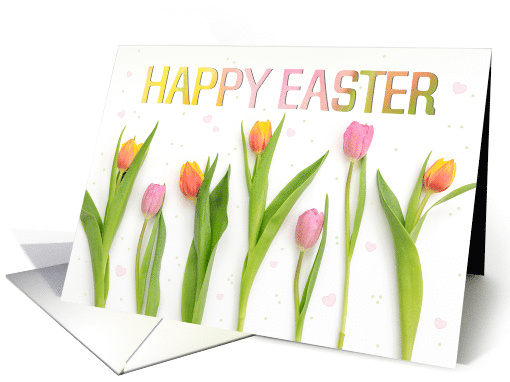 Pretty Tulips Easter card (1835162)