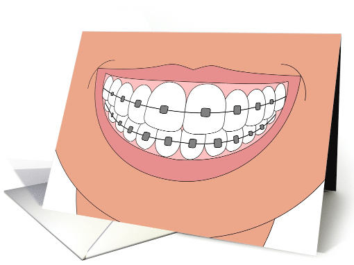 Brace Yourself (For Someone About to Get Braces on Their Teeth) card