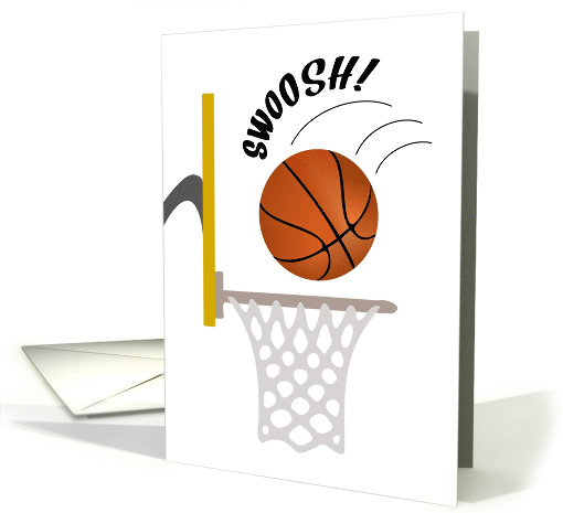 Swoosh! Have a Slam-Dunk Birthday, Goddaughter! card (869702)