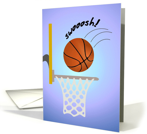 Swooosh! Have a Slam-Dunk Birthday! card (870238)
