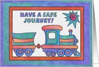 Blue Train, Have a safe Journey card