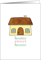 Home Sweet Home card