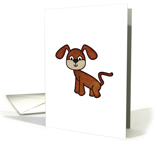 Cute Dog card (816270)