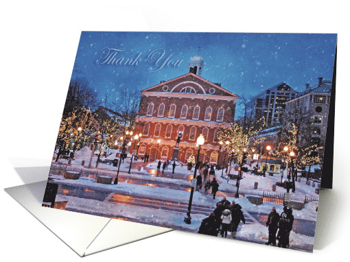 Holiday Thank you card (1507622)